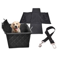 MATA DO SAMOCHODU DLA ZWIERZĄT UNIWERSALNA CZARNA 47 cm x 60 cm + GRATIS