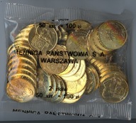 2 zł MICHAŁ SIEDLECKI 2001 r WOREK WORECZEK