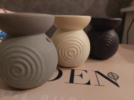 3 kominki ceramiczne, 7,5 cm