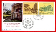 Watykan / Koperta FDC 847 / 850 ( Instytucje kulturalne ) 1984 r.