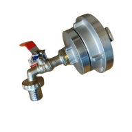 Redukcja hydrantowa 75/52 z zaworem kulowym