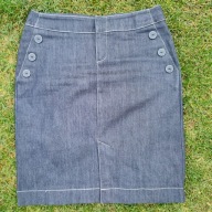 Spódnica Orsay grafit strech jeans 38/M p.78, dl.56,BDB