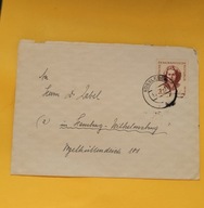 DDR. Koperta z obiegu. Kasownik Rossleben. 04260