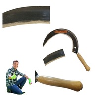 SIERP KARCZOWNIK DO GAŁĘZI TRAWY ZAROŚLI OGRODOWY NÓŻ DUŻY TASAK KRZEWY