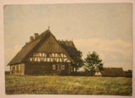 OLSZTYNEK. Muzeum Budownictwa Ludowego. Chata mazurska, CZYSTA, 1965 r.