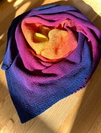 Chusta szydełkowa- rękodzieło