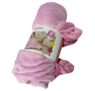 RÓŻOWY KOC KOCYK SPIWÓR SUKIENKA KSIĘŻNICZKI