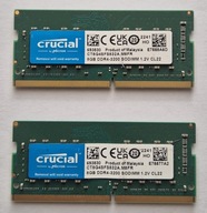 Crucial 16GB 2x8 DDR4 3200 CL22 SODIMM CT8G4SFS832A.M8FR CL22