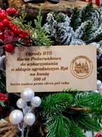 Karta podarunkowa o wartości 500 zł do „Ogrody Ryś”