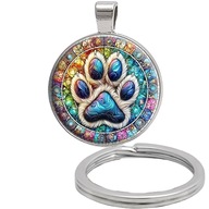 Brelok do kluczy/ka - Łapa - ozdobna zawieszka, plecak, portfel