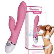 WIBRATOR DAMSKI SEX KRÓLICZEK MASAŻER STYMULATOR ŁECHTACZKI PUNKTU G