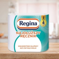 Ręcznik papierowy papier Regina w opakowaniu 2 szt. biały