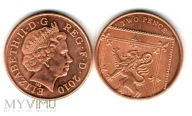 Wielka Brytania 2 pensy 2012r TWO PENCE Wielka Brytania, 2 PENCE 2011