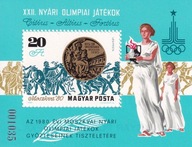 Węgry 1980 ** cena 64,90 zł kat.120€ - czerwony numerator i nadruk
