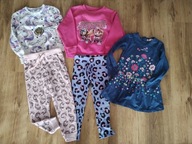 Zestaw ubranek r 110/116 dla dziewczynki