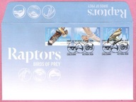 Australia 2025 FDC 3zn. ptaki drapieżne, orzeł, sokół, jastrząb