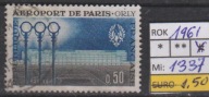 FRANCJA Mi :1337 kasowany