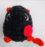 Gniotek antystresowy pluszowy diabełek z sercem devil handmade