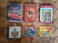 ZESTAW GIER DLA DZIECI: INIEMAMOCNI, MAJA, NIEDŹWIEDŹ, MADAGASKAR....