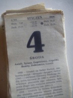 kartka z kalendarza 2006