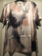 H&M NOWA BLUZKA TUNIKA SATYNA OMBRE DUŻA