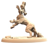 Queens of Tombs Doom Sphinx Pinup B Fantasy RPG D&D Druk 3D NSFW