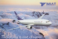 SAMOLOT - MIAT - MONGOLIAN AIRLINES - MONGOLIA