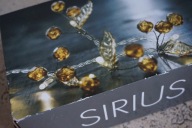 SIRIUS dekoracja ALMI DECOR glamour DENMARK lampki NOWA danish design