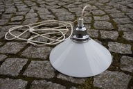 LAMPA SOHOLM danish design UNIKAT BIAŁA VINTAGE MID CENTURY lata 60's
