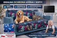 Kapa Narzuta 2szt 200x200 Mata Wodoodporna Ochronna na łóżko Podloge