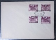 KOPERTA FDC NR 826-829 WYD. PROWIZORYCZNE 1956 STAN DOBRY