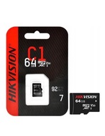 Karta pamięci microSD Hikvision HS-TF-C1 64GB