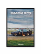 Plakat BMW e21 A3 w ramce| oldschool | motorsport |wzory do wyboru