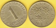 Austria 1 Schilling 1969 r.