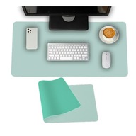 Mata, podkładka wodoodporna na biurko, dwustronna miętowo-zielona 50x80cm