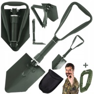 SAPERKA SKŁADANA WOJSKOWA TURYSTYCZNA ŁOPATKA BUNDESWEHRY + KARABIŃCZYK