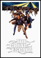A2 PLAKAT FILMOWY KINO FILM WIELKA UCIECZKA, THE GREAT ESCAPE (1963)