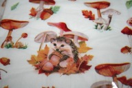 JESIENNE SERWETKI 16x16 KOLOROWY LEŚNY MOTYW KOMPLET 2 x 24 szt. NOWE