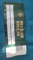 Bilet Śląsk Wrocław - Lechia Gdańsk pognieciony