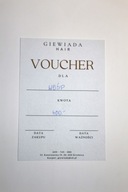 Voucher podarunkowy o wartości 400 złotych - Giewiada Hair