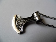 NASZYJNIK VIKING MLOT THORA 60CM