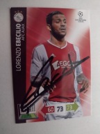 Karta panini autograf Ajax Lorenzo Ebicilio Champions League 2012/2013