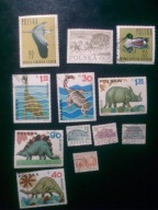 Zestaw znaczków z 1964-65 luzaki