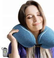 DA17 HIKENTURE Nadmuchiwana poduszka pod kark z poszewką na poduszkę