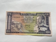 Etiopia - 100 dolarów - rzadki