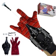 WYRZUTNIĄ SIECI SPIDER-MAN PUCHARY SSĄCE MAGNESY CZŁOWIEK PAJĄK Z RĘKAWICA