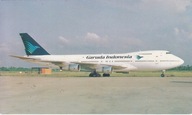 SAMOLOT - BOEING B-747-2U3B - GARUDA INDONESIA - INDONEZJA