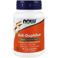 Now Foods Gr8 Dophilus Probiotyk 8 szczepów - 60 kapsułek