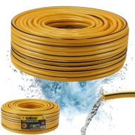 WĄŻ OGRODOWY GUMOWY 1/2" 100m WZMOCNIONY 3 WARSTWOWY WĄŻ DO WODY ELASTYCZNY