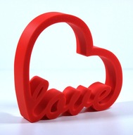 Wyjątkowy Upominek Walentynkowy – Serce 3D z Napisem „Love” dla niej